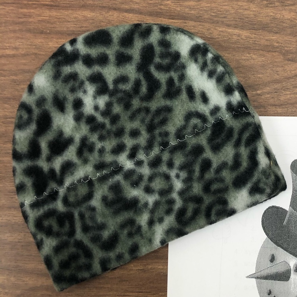 SOLD! Animal Print Fleece Hat for Kids ⛄️⛄️